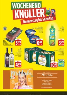 Bier im EDEKA Prospekt "Wir lieben Lebensmittel!" mit 28 Seiten (Schwabach)