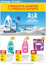 Offre Lessive Capsules dans le catalogue Carrefour du moment à la page 58