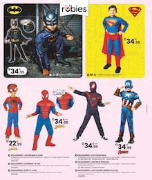Prix et réduction Déguisement Halloween dans le prospectus JouéClub en cours Offre Déguisement Halloween dans le catalogue JouéClub du moment à la page 210