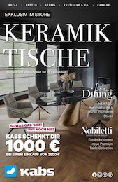 Kabs Prospekt für Oberhausen: "KERAMIKTISCHE", 19 Seiten, 27.06.2025 - 24.07.2025
