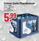 Mineralwasser Angebote von Schloss Quelle bei Trinkgut Aachen für 5,99 €