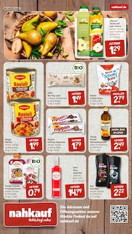 Schokolade im nahkauf Prospekt "nichts liegt näher" mit 8 Seiten (Heidelberg)