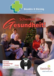 Aktueller Brandes & Diesing Vitalcentrum Zentrale Prospekt mit Massagegerät, "Schenken Sie Gesundheit!", Seite 1