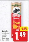 Stapelchips von Pringles für 1,49 € bei E center im Angebot Stapelchips von Pringles im aktuellen E center Prospekt