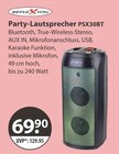 Party-Lautsprecher PSX30BT im V-Markt Prospekt Party-Lautsprecher PSX30BT von Reflexion im aktuellen V-Markt Prospekt für 69,90 €