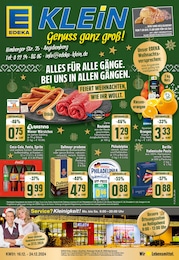 EDEKA Prospekt für Asbach: "Aktuelle Angebote", 28 Seiten, 16.12.2024 - 24.12.2024