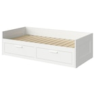 Tagesbettgestell/2 Schubladen weiß Angebote von BRIMNES bei IKEA Pirmasens für 199,00 €