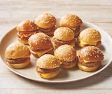 Mini Cheeseburgers Boeuf Charolais ou Bacon ou Montagnard ou Truffe Noire en promo chez U Express Mini Cheeseburgers Boeuf Charolais ou Bacon ou Montagnard ou Truffe Noire dans le catalogue U Express