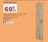 Gedimat Cunlhat - Promo Porte battante Promo Porte battante à 69,20 € dans le catalogue Gedimat à Cunlhat