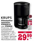 Aktuelle Kaffeevollautomat Angebote bei E center in Mannheim Aktuelles Filterkaffeemaschine F3090510 Angebot bei E center in Mannheim ab 29,99 €