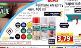 Promo Peinture en spray env. 400 ml*** à 3,79 € dans le catalogue Norma à Benfeld