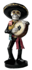 Figurine musicien "Dia de Los Muertos" en promo chez B&M Nancy à 1,99 €
