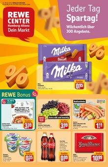 Milka im REWE Prospekt "Dein Markt" mit 44 Seiten (Hamburg)