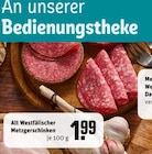 Metzgerschinken Angebote von Alt Westfälischer bei REWE Gelsenkirchen für 1,99 €