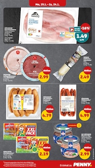 Wurst im Penny Prospekt "Wer günstig will, muss Penny." mit 40 Seiten (Essen)