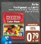 Fruchtgummi oder Lakritz Angebote von Haribo bei E center Ahaus für 0,79 €