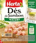 Promo DES DE JAMBON HERTA à 1,95 € dans le catalogue Super U à Paris