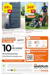 Offre Récupérateur D'eau dans le catalogue Weldom du moment à la page 16