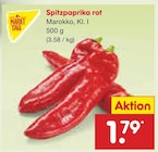 Spitzpaprika rot im Angebot bei Netto Marken-Discount in Kaarst Spitzpaprika rot Angebote von Markttag bei Netto Marken-Discount Kaarst für 1,79 €