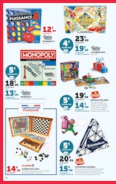 Prix et réduction Monopoly dans le prospectus Super U en cours Offre Monopoly dans le catalogue Super U du moment à la page 16