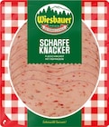 Feine Extrawurst oder Scharfe Knacker Angebote von Wiesbauer bei REWE Mannheim für 1,49 €