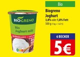 Aktuelles Biogreno Joghurt Angebot bei famila Nordost in Lübeck ab 5,00 €
