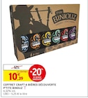 Intermarché Rennes - Promo Coffret craft 6 bières découverte Promo Coffret craft 6 bières découverte à 10,39 € dans le catalogue Intermarché à Rennes