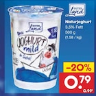 Aktuelles Naturjoghurt Angebot bei Netto Marken-Discount in Erfurt ab 0,79 €