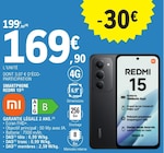 Smartphone - REDMI en promo chez E.Leclerc Bergerac à 169,90 €
