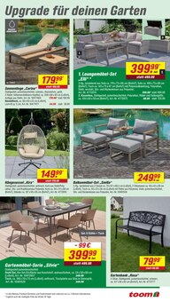 Gartenmöbel im toom Baumarkt Prospekt "Respekt, wer's selber macht." mit 32 Seiten (Bottrop)