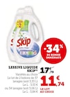 Lessive liquide(a) - Skip en promo chez Super U Metz à 11,74 €