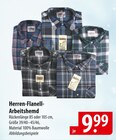 Herren-Flanell-Arbeitshemd Angebote bei famila Nordost Neustadt für 9,99 €