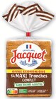 Pain de mie maxi tranches sans sucres ajoutés offre eco - JACQUET dans le catalogue U Express