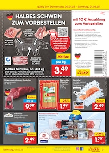 Schweinefleisch im Netto Marken-Discount Prospekt "Aktuelle Angebote" mit 59 Seiten (Dresden)