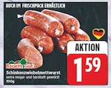 Schinkenzwiebelmettwurst von Bauern Gut für 1,59 € bei EDEKA im Angebot Schinkenzwiebelmettwurst von Bauern Gut im aktuellen EDEKA Prospekt