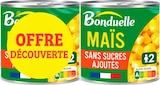 MAÏS SANS SUCRES AJOUTÉS - BONDUELLE dans le catalogue Netto