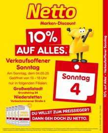 Netto Marken-Discount Prospekt "10% auf ALLES." mit  Seiten (Großwallstadt)