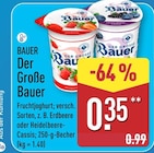 Aktuelles Der Große Bauer Erdbeere Angebot bei ALDI Nord in Braunschweig ab 0,35 €