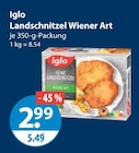 Landschnitzel Wiener Art von Iglo im aktuellen V-Markt Prospekt für 2,99 €