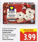 Herzstücke Schokoladen-Lebkuchen im Angebot bei E center in Falkensee Herzstücke Schokoladen-Lebkuchen Angebote von EDEKA bei E center Falkensee für 3,99 €