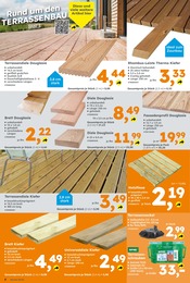 Holz im Globus-Baumarkt Prospekt in Rottenburg Aktueller Globus-Baumarkt Prospekt mit Holz, "Immer eine Idee besser", Seite 8
