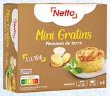 Mini Gratins Pommes de Terre - NETTO en promo chez Netto Limoges à 2,69 €