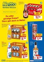 Netto Getränke-Markt Prospekt "Du willst günstige Preise? Dann geh doch zu Netto!", 2 Seiten, für Sigmaringen, 27.01.2020 - 01.02.2020 Netto Getränke-Markt Prospekt "Du willst günstige Preise? Dann geh doch zu Netto!", 2 Seiten, für Sigmaringen, 27.01.2020 - 01.02.2020