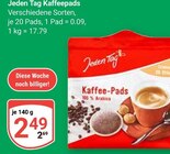 Kaffeepads Angebote von Jeden Tag bei GLOBUS Bochum für 2,49 €