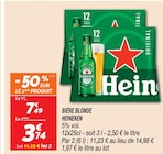 Bière Blonde - Heineken en promo chez Netto Clichy à 3,74 €
