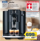 E6 Full Black (EC) Kaffeevollautomat Angebote von Jura bei EURONICS Bergkamen für 699,00 €