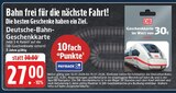 E center - Deutsche-Bahn-Geschenkkarte Angebot im Prospekt Deutsche-Bahn-Geschenkkarte bei E center im Prospekt "" für 27,00 €