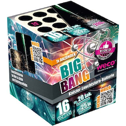 Knister-Leuchtstern-Batterie Big Bang