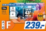LED TV 43P69K Angebote von TCL bei expert Hamminkeln für 239,00 €
