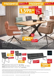 Stuhl im XXXLutz Möbelhäuser Prospekt "SPEISEN-PREISHITS" auf Seite 2